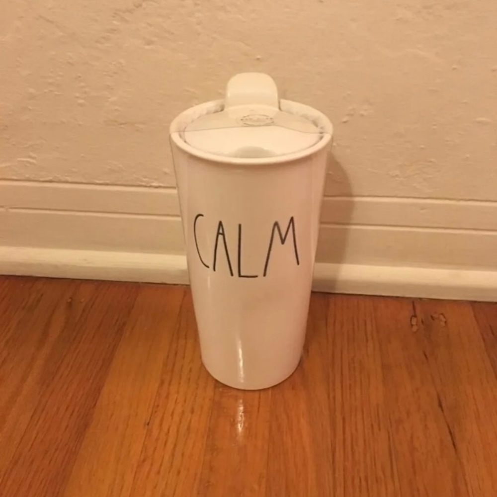 Rae Dunn Calm Travel Mug